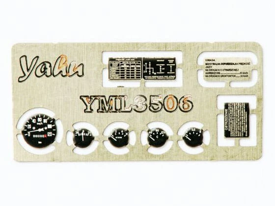Fototrawiona tablica do UAZ-469 (PL) YML3506 Yahu