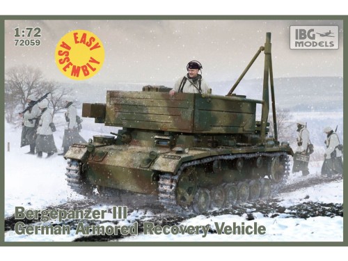 Czołg ewakuacyjny Bergepanzer III 72059 IBG