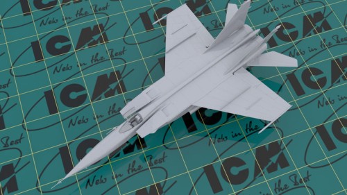 Samolot MiG-25RBT Mikoyan 72172 ICM