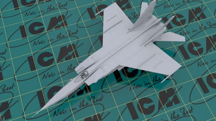 Samolot MiG-25RBT Mikoyan 72172 ICM