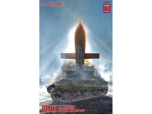 Wyrzutnia pocisków V1 z kadłubem E-75 UA72093 Modelcollect