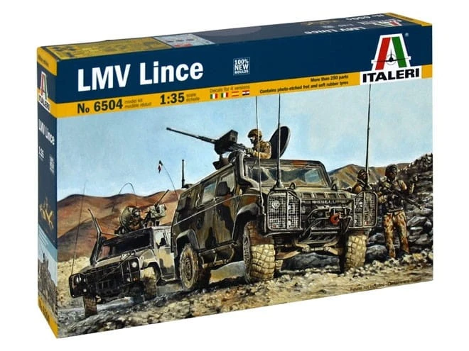Samochód wielozadaniowy Iveco LMV Lince 6504 Italeri