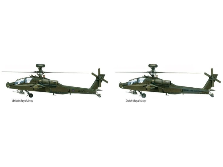 Śmigłowiec AH-64D Apache Longbow 0080 Italeri