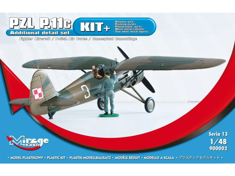 Samolot PZL P.11c 900002 Mirage