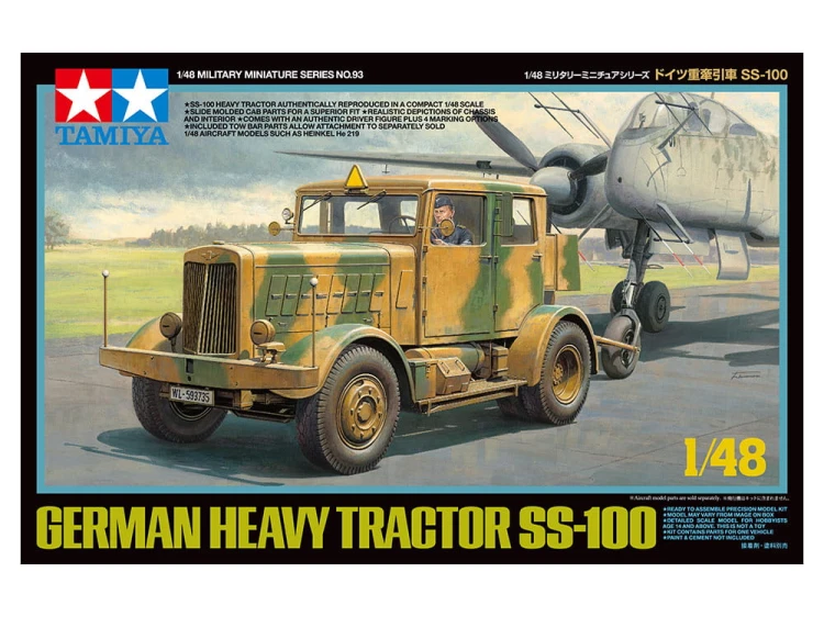 Ciągnik Hanomag SS100 32593 Tamiya