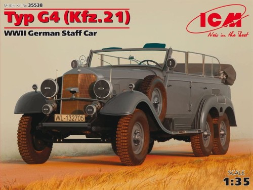 Samochód Mercedes Benz W31 Typ G4 (Kfz.21) 35538 ICM