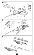 Działo przeciwlotnicze E-75 128mm FlaK 40 UA72117 Modelcollect