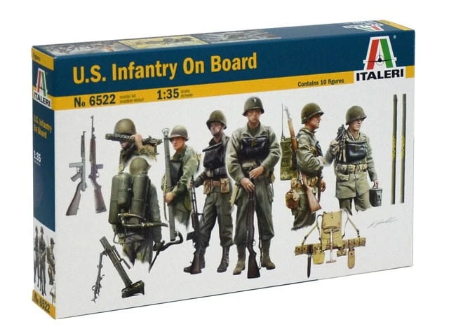 Figurki amerykańska piechota U.S. Army 6522 Italeri