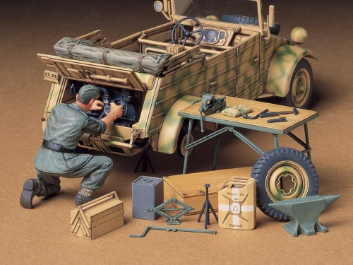 Kubelwagen naprawa konserwacja 35220 Tamiya