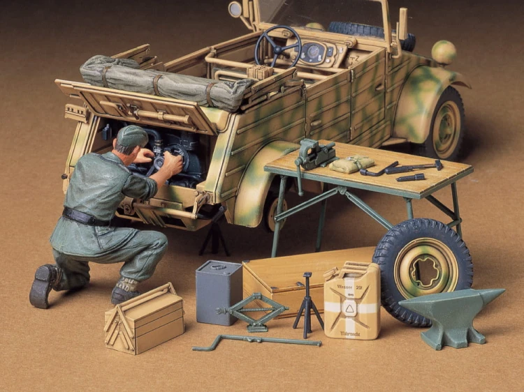 Kubelwagen naprawa konserwacja 35220 Tamiya