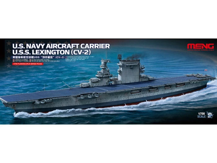 Okręt lotniskowiec USS Lexington CV-2 PS-002 Meng