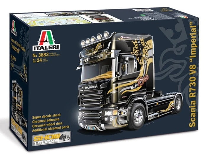 Scania R730 V8 Topline Imperial 3883 Italeri