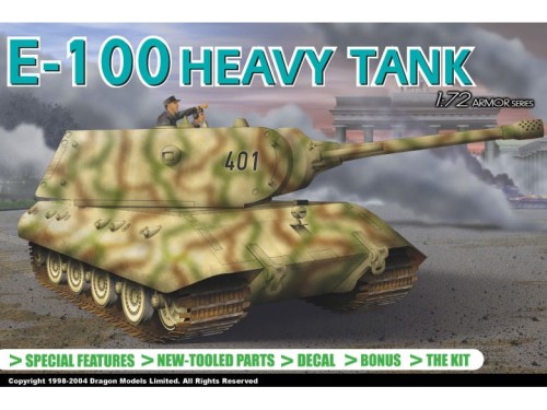 Czołg PzKpfw E-100 7256 Dragon