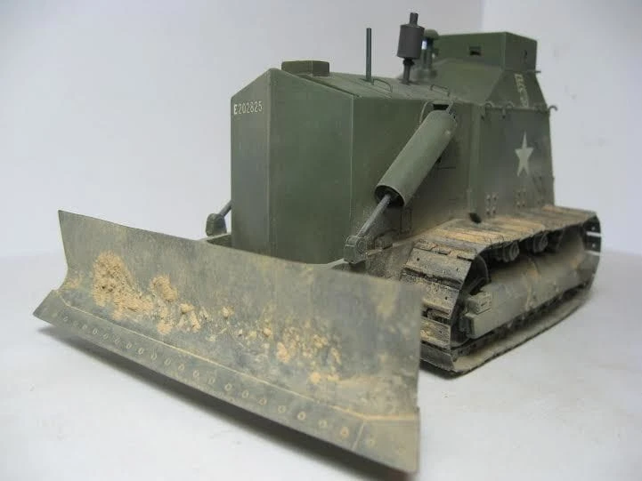 Buldożer wojskowy Caterpillar D7 35852 Mirror Models