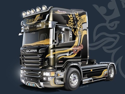 Scania R730 V8 Topline Imperial 3883 Italeri