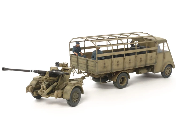 Samochód Renault AHN i działo FlaK 37 AA 32410 Tamiya