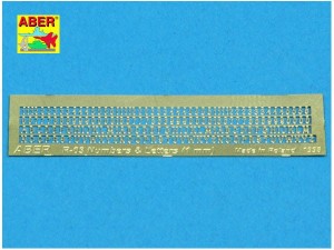 Fototrawione cyfry i litery H1mm