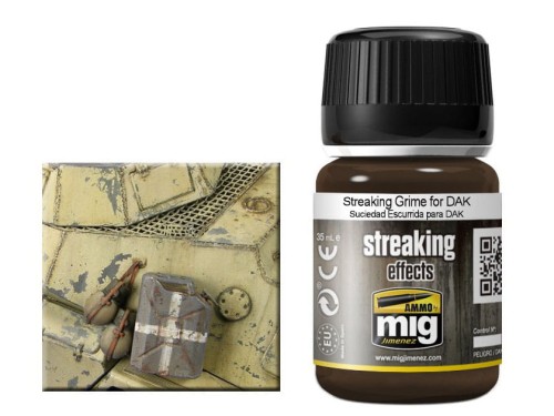 Weathering Streaking grime for DAK A.MIG-1201 AMMO Mig Jimenez