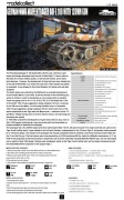 Czołg Waffentrager auf E-100 128mm UA72108 Modelcollect