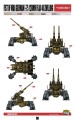 Działo przeciwlotnicze E-75 128mm FlaK 40 UA72117 Modelcollect