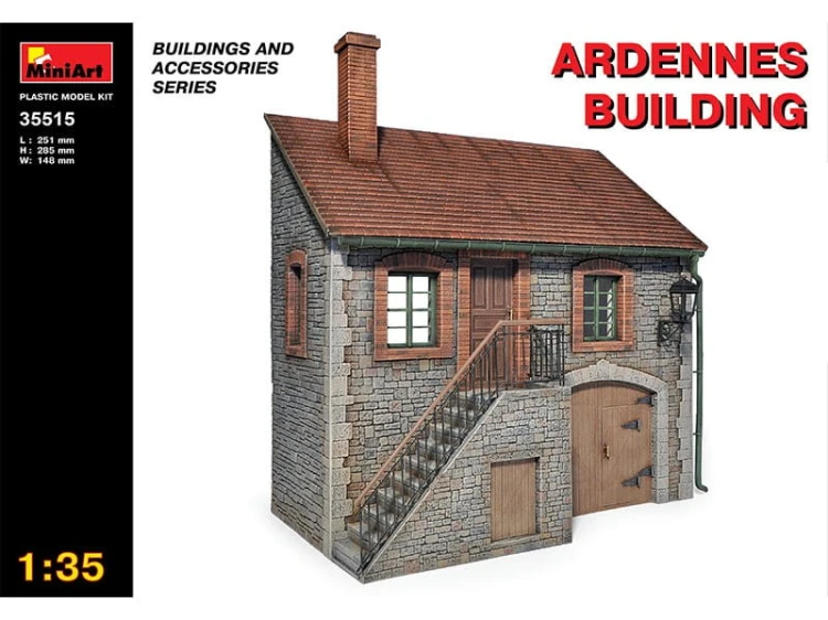Budynek z Ardenów 35515 MiniArt