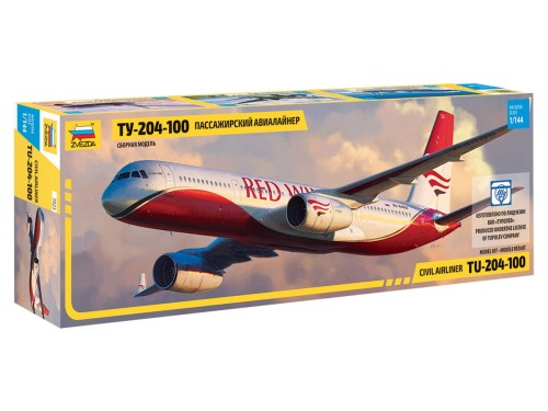 Samolot Tupolew Tu-204-100 7023 Zvezda