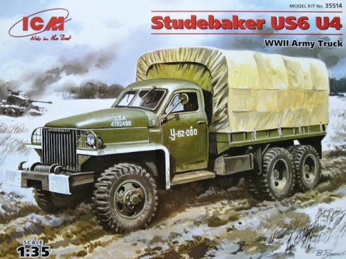 Samochód ciężarowy Studebaker US-6 U4 35514 ICM