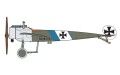 Samolot Fokker E.III Eindecker A01087 Airfix