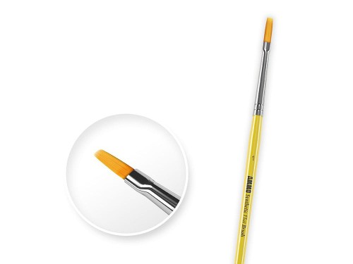 Pędzelek modelarski płaski 1 A.MIG-8619 AMMO Mig Jimenez