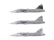 Samolot Saab JAS-39 Gripen 1306 Italeri