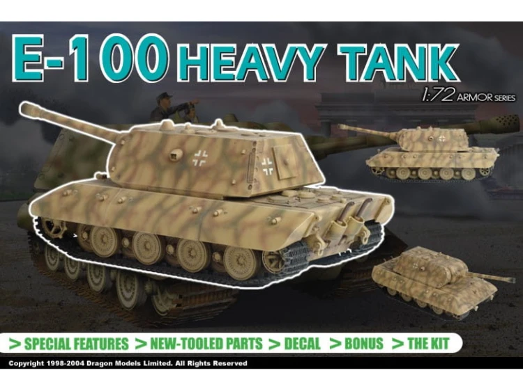 Czołg PzKpfw E-100 7256 Dragon