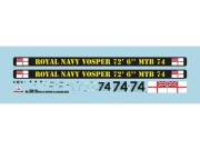 Kuter ścigacz torpedowy Vosper MTB 74 5619 Italeri