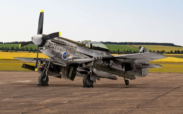 Samolot North American P-51D Mustang A05131 Airfix
