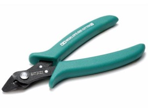 Cążki boczne modelarskie green