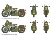 Motocykl wojskowy Harley Davidson WLA 750 0322 Italeri