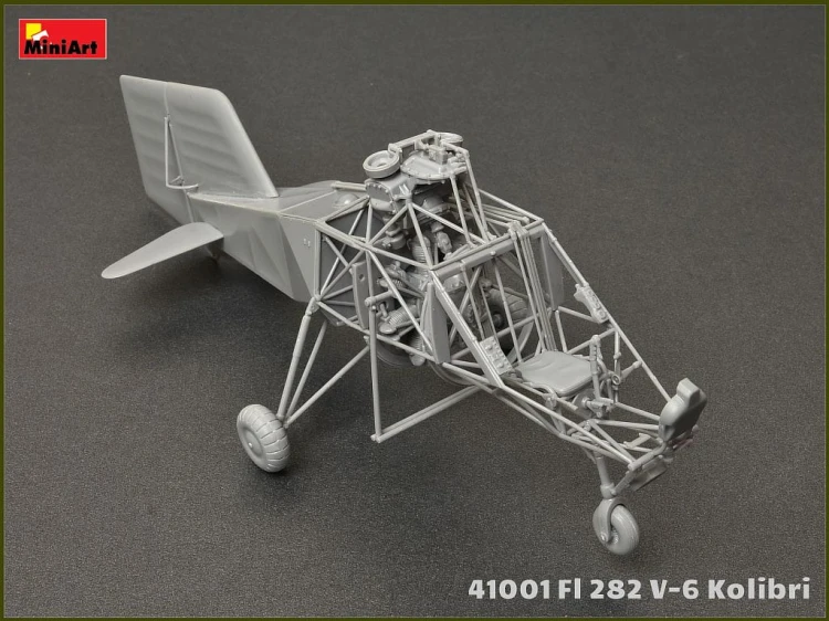 Śmigłowiec Flettner Fl 282 Kolibri 41001 MiniArt