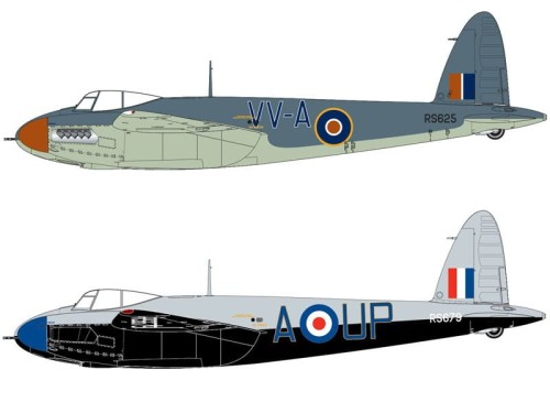 Samolot De Havilland Mosquito FB Mk.VI A25001A Airfix