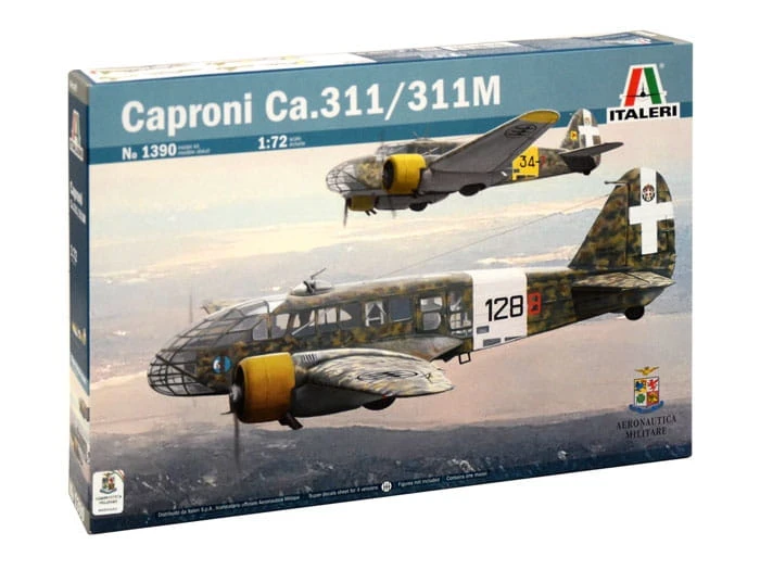 Samolot Caproni Ca.311/311M 1390 Italeri