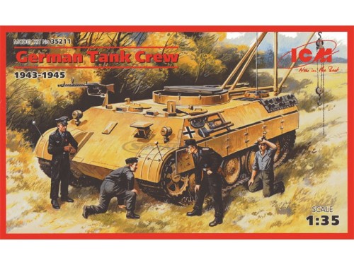 Figurki niemiecka załoga czołgu 35211 ICM