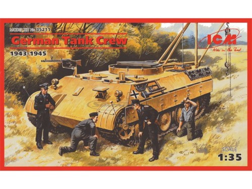 Figurki niemiecka załoga czołgu 35211 ICM