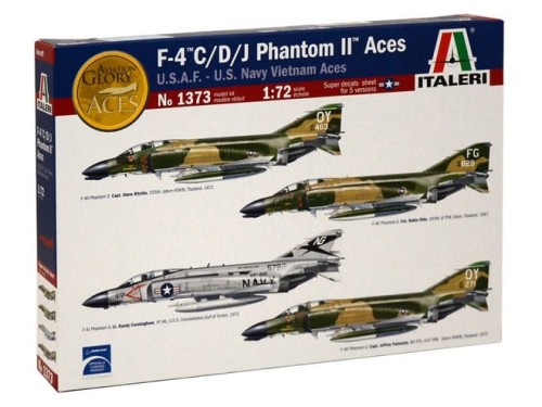 Samolot McDonnell Douglas F-4 C/D/J Phantom II 1373 Italeri