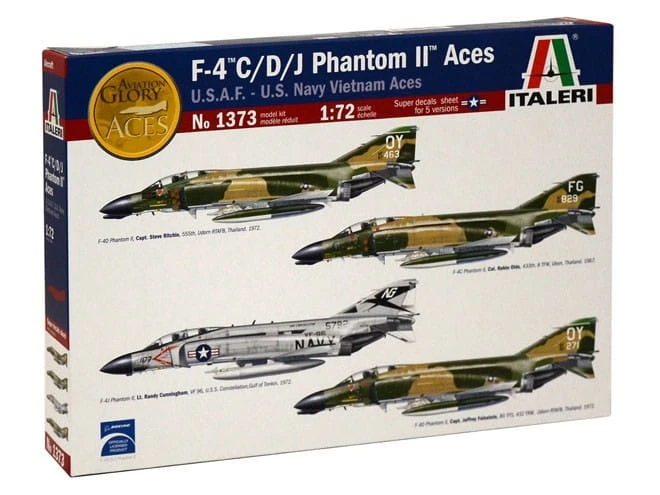 Samolot McDonnell Douglas F-4 C/D/J Phantom II 1373 Italeri