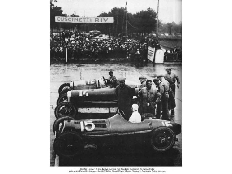 Samochód Fiat 806 Grand Prix 4702 Italeri
