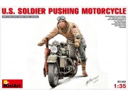 Motocykl wojskowy Harley Davidson WLA 750 35182 MiniArt