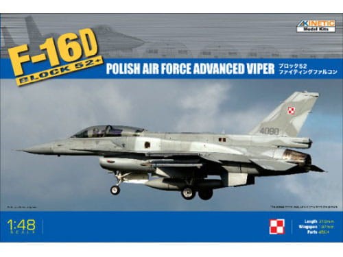 Samolot F-16D Block 52+ Polish Air Force K48010 Kinetic