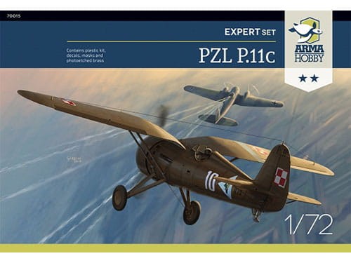 Samolot PZL P.11c 70015 Arma Hobby
