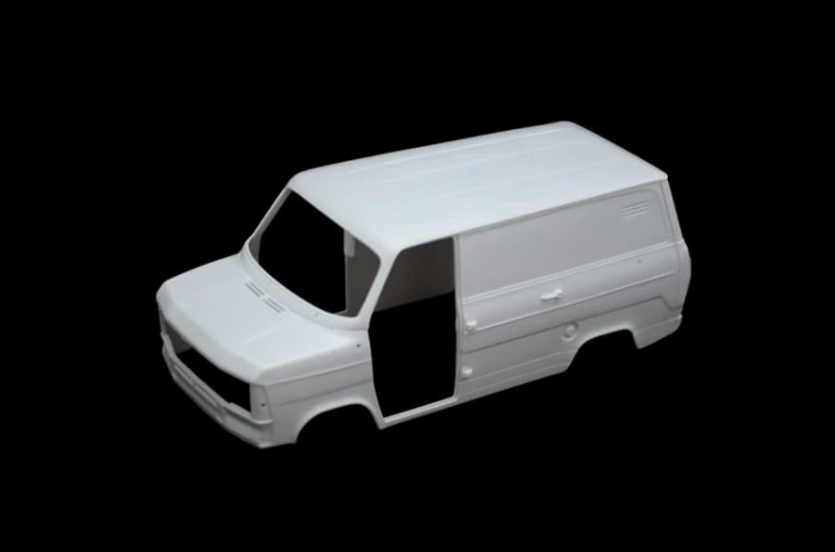 Samochód Ford Transit II radiowóz policyjny 3657 Italeri