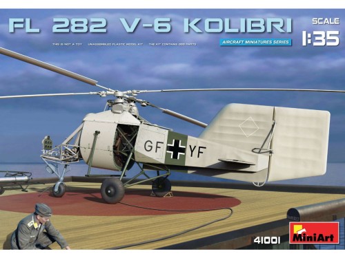 Śmigłowiec Flettner Fl 282 Kolibri 41001 MiniArt