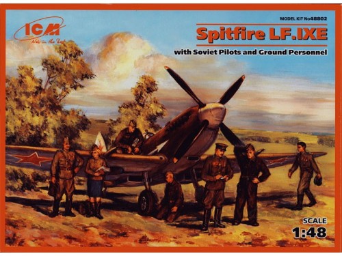 Samolot Supermarine Spitfire LF.IXE 48802 ICM