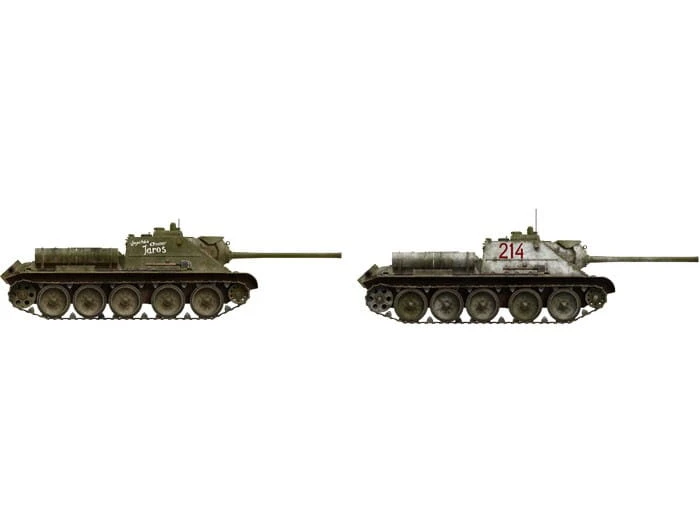 Działo samobieżne SU-85 model 1943 35187 MiniArt